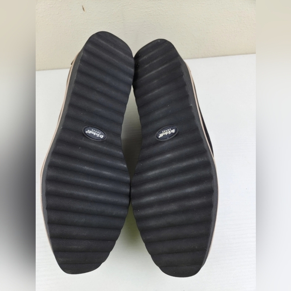 Dr Scholls Look Out 10 M Slip On Loafer Comfort Casual Black Suede Low Top - Picture 7 of 10